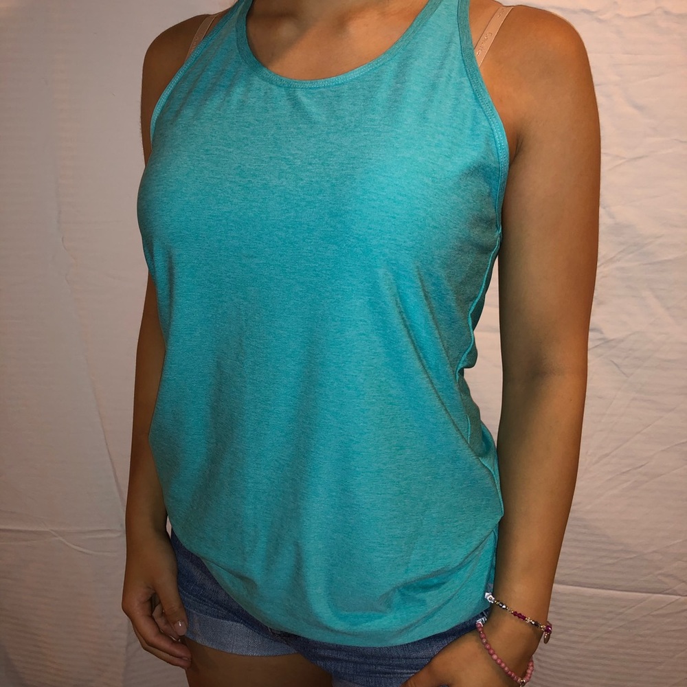 Reebok open back tank top